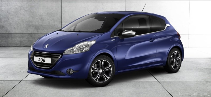 Aktives Parksystem „Park Assist“ im Peugeot 208 Intuitive