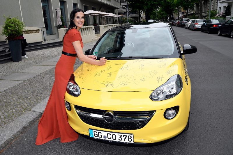 Berlin, Berlin – der „BVB Opel ADAM“ ist in Berlin 2016