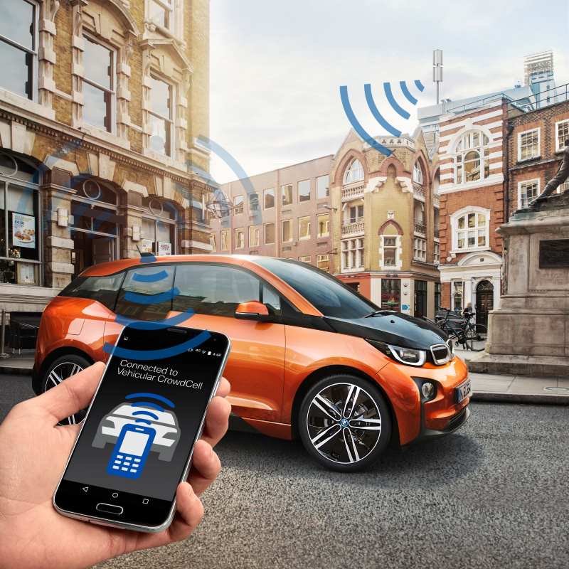 BMW: Einsatz mobiler Femtozellen zur Verbesserung zukünftiger Mobilfunknetze