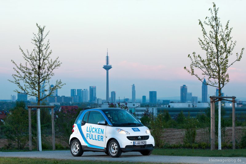 car2go ab 8. September in Frankfurt am Main