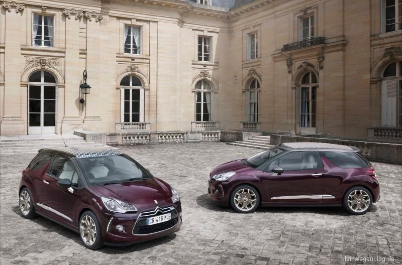 Citroën DS3 Cabrio mit neuem Ausstattungspaket Faubourg Addict