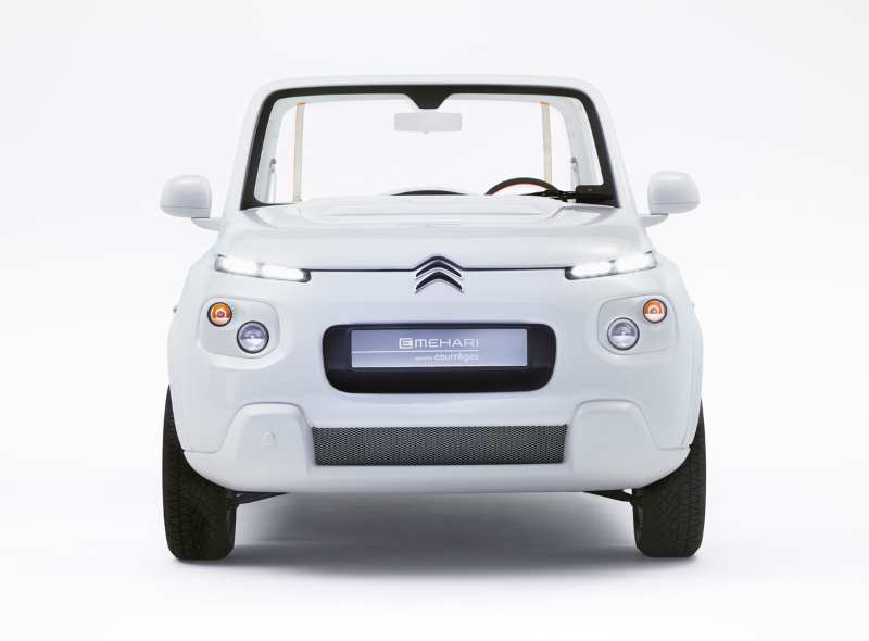 Concept Car Citroën E-Méhari styled by Courrèges