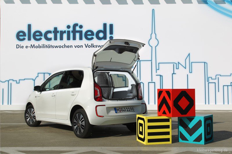 Der Volkswagen e-up! für den Pizzaboten