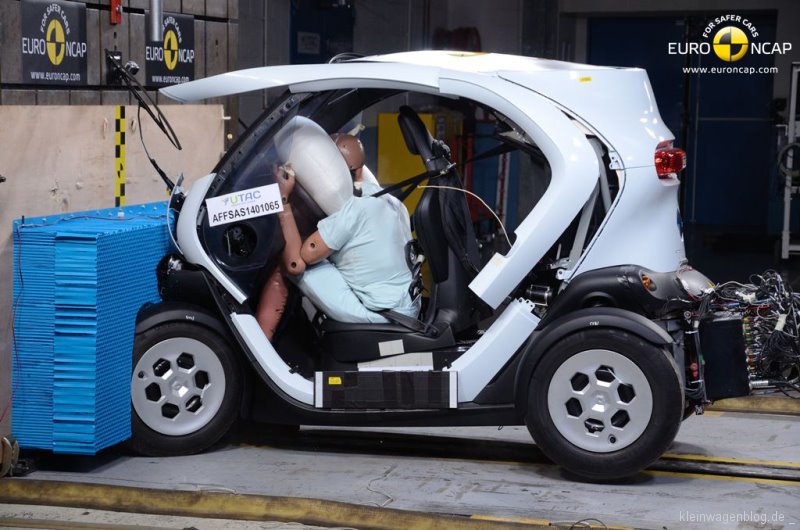 Fatal: Euro NCAP crasht Twizy und Co.