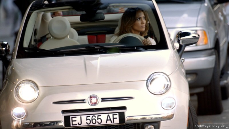 Fiat 500 und Jennifer Lopez