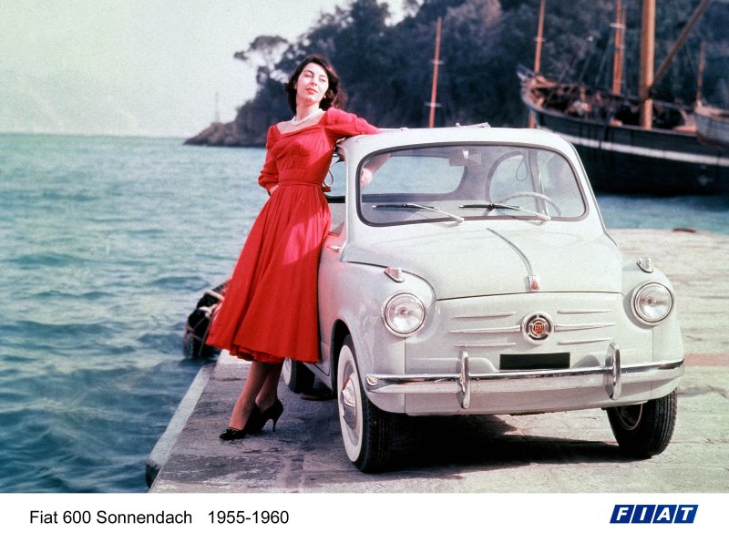 Fiat 600 feiert 60. Geburtstag 2015