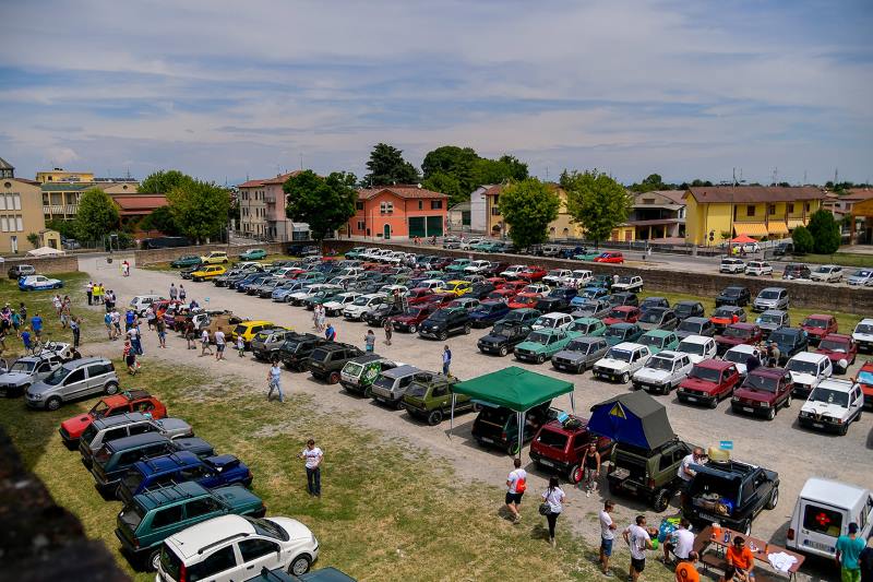 Fiat Panda-Treffen in Pandino