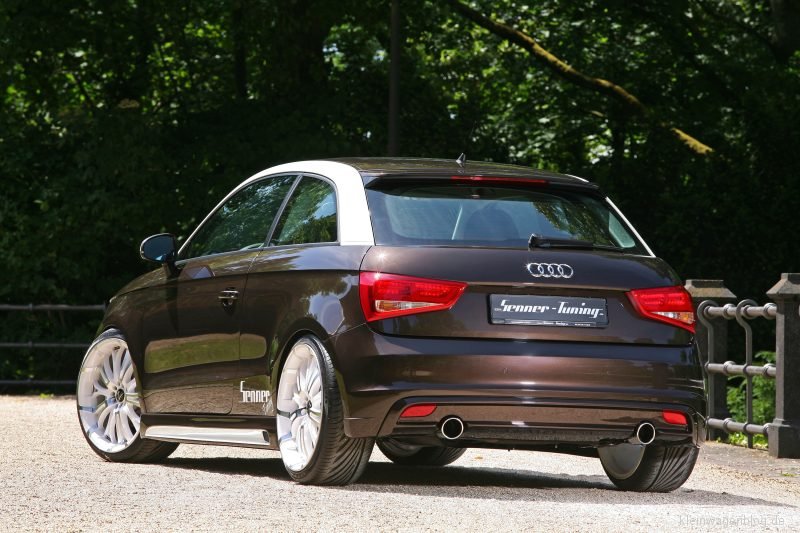 Heckeinsatz Audi A1 mit S-Line by Senner Tuning AG