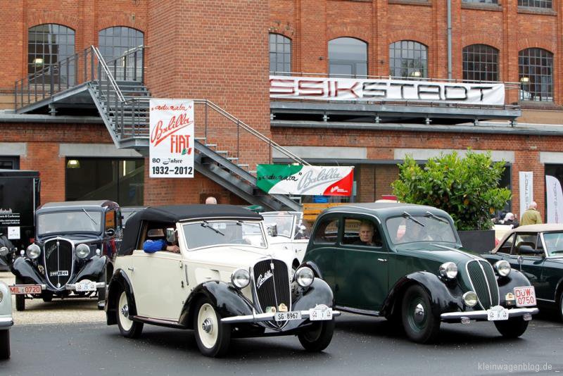 Historische Fiat und Abarth geben sich die Ehre