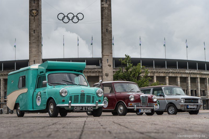 Im classic Mini von der Spree an die Elbe