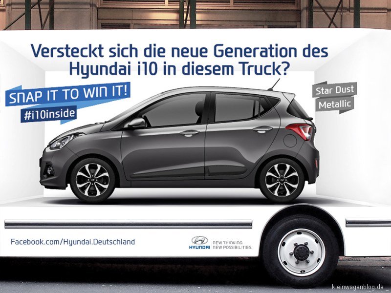 In welchem Lkw steckt der Hyundai i10?