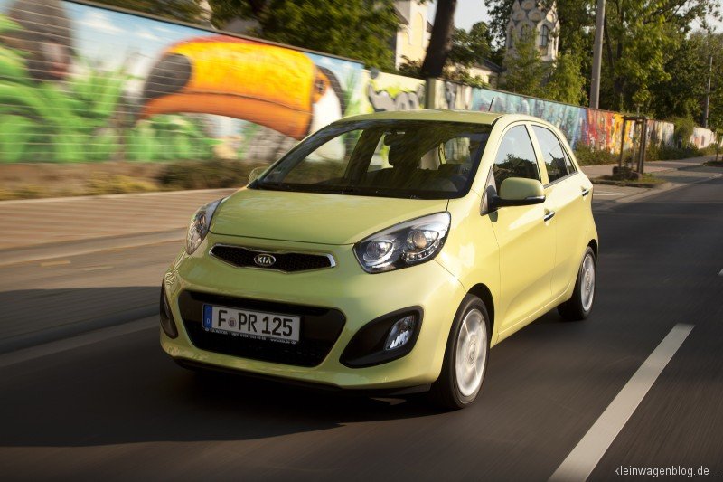 Kia Picanto mit Flüssiggasantrieb