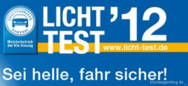 Mazda - Lichttest