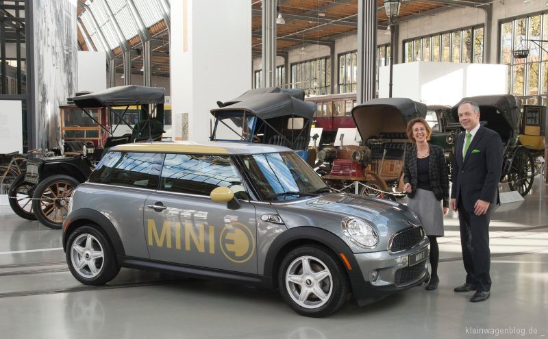 MINI E kommt ins Deutsche Museum