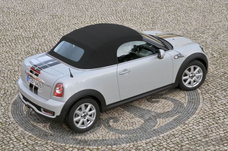 Mini Roadster mit Webasto-Textilverdeck