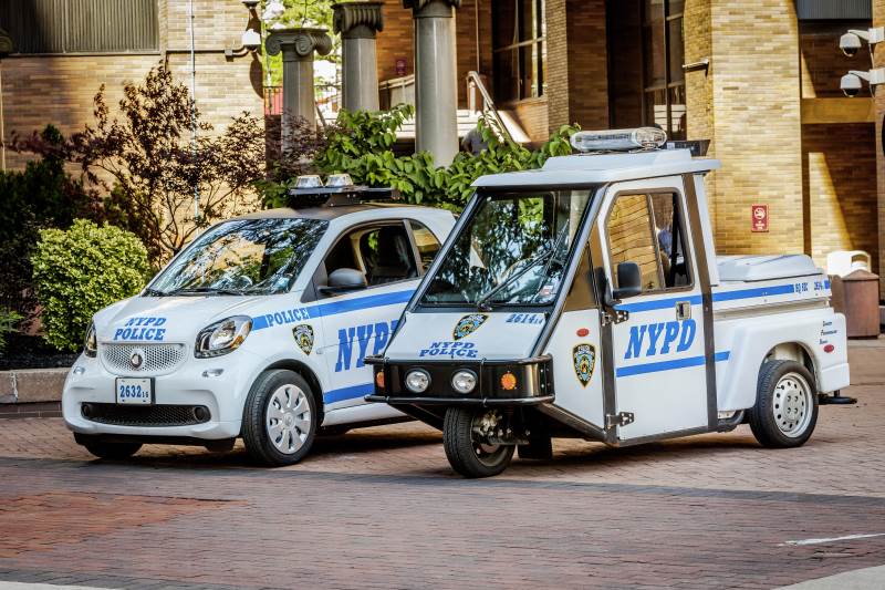 New York City Police Department bestellt 250 smart fortwo: smart forcops