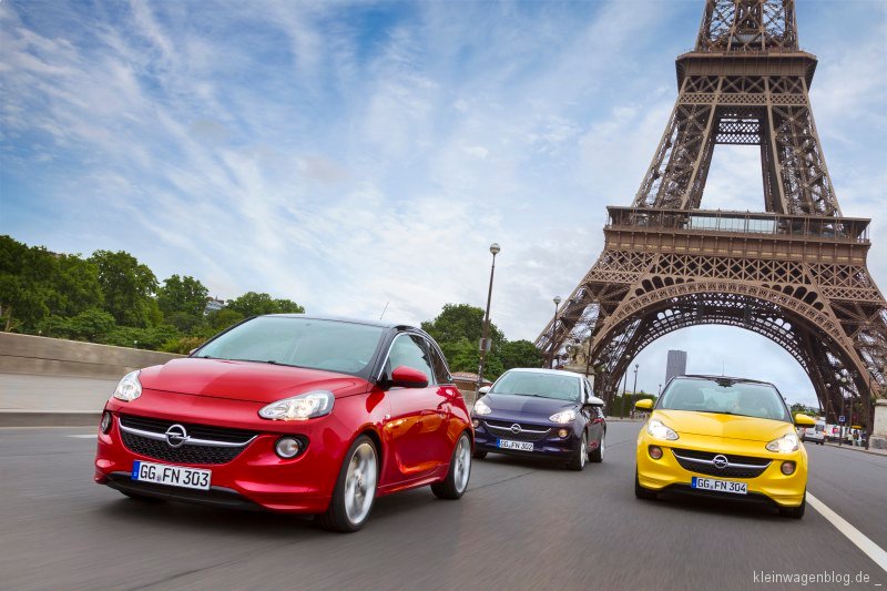 Opel Adam in Paris