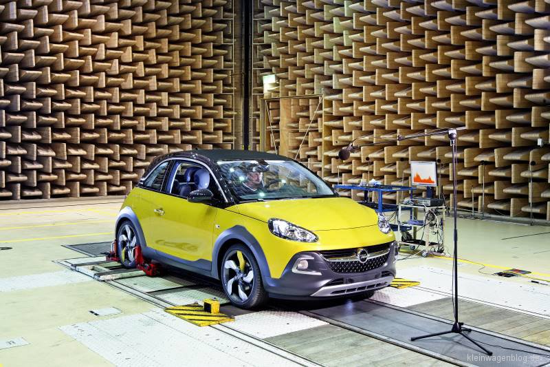 Opel ADAM ROCKS im Akustiklabor