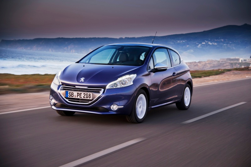 Peugeot 208 mit 3-Zylinder-Motoren