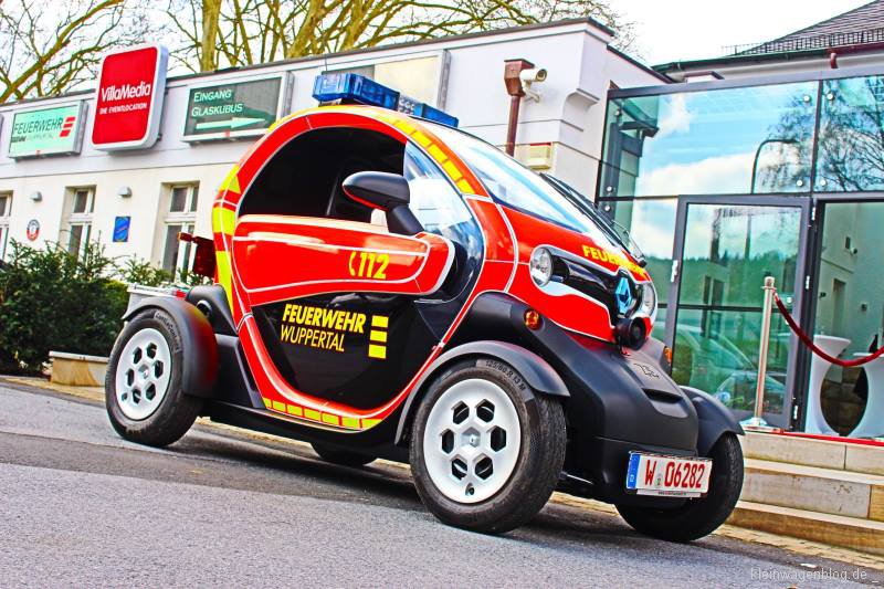 Renault Twizy als Feuerwehrfahrzeug