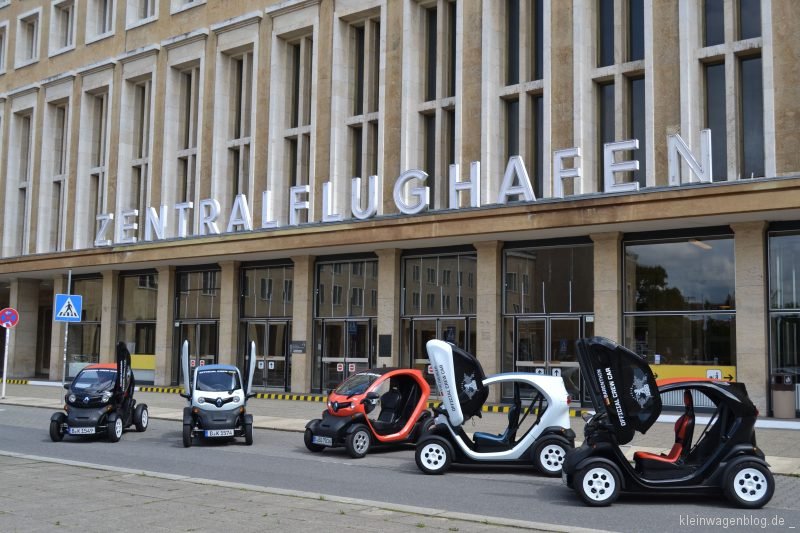 Renault Twizy auf der Modemesse Bread & Butter