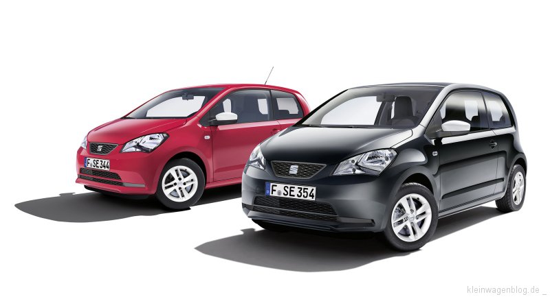 SEAT Mii Edition Red und Mii Edition Black