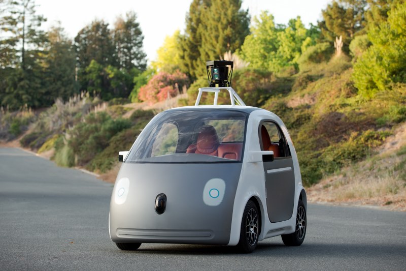 Selbstfahrendes Auto von Google