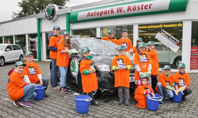 ŠKODA AUTO Deutschland unterstützt die „Action!Kidz“-Kampagne der Kindernothilfe