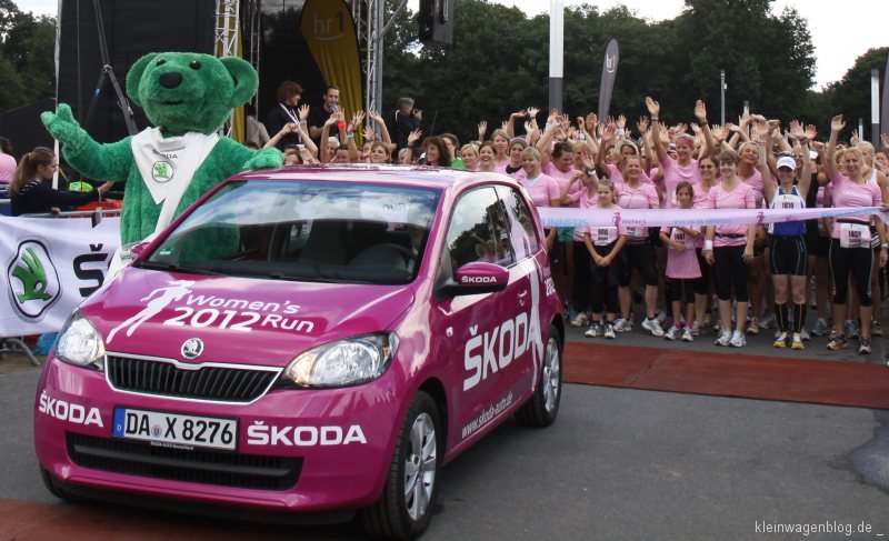 ŠKODA Citigo weist den Weg beim Women`s Run in Köln