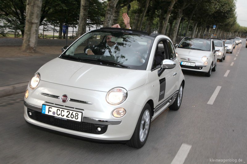 Technologiedienstleister Capco fährt ab auf Fiat 500C