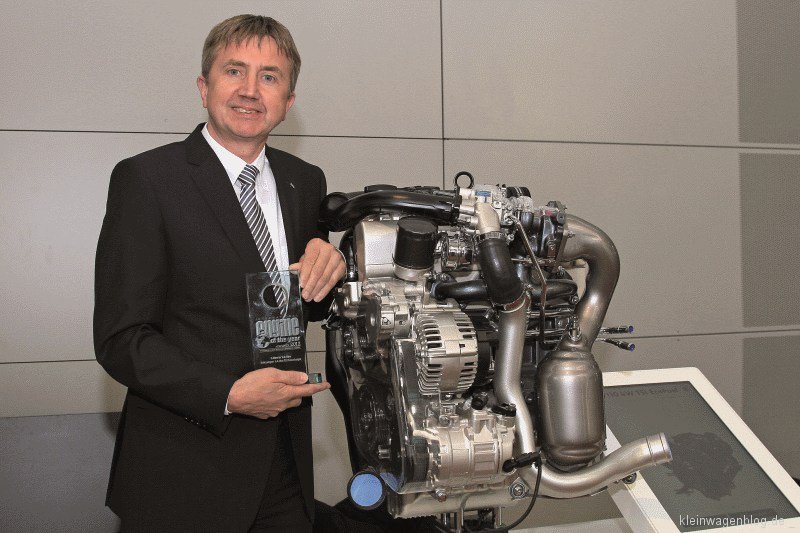 Volkswagen gewinnt International Engine of the Year Award 2012