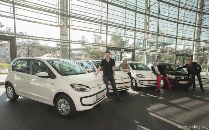 Volkswagen kürt Sieger der Aktion up! zu Freunden