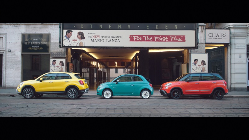 Werbespot mit Oscar Preisträger Adrien Brody zum 60. Geburtstag des Fiat 500