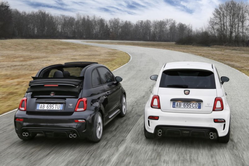 Abarth 695 Competizione and 695 Turismo Paket