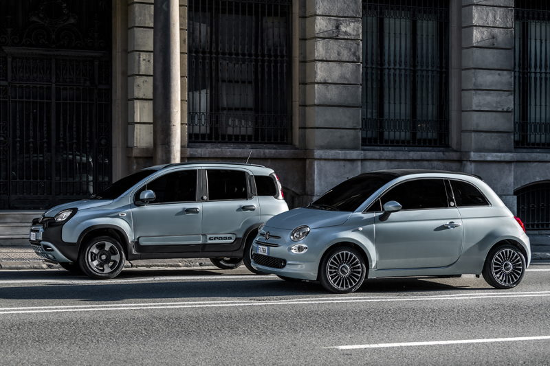 Fiat 500 Hybrid Launch Edition + Fiat Panda Hybrid Launch Edition