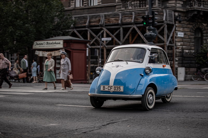 Mit der BMW Isetta in die Freiheit