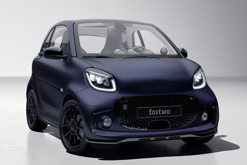 smart EQ fortwo edition bluedawn