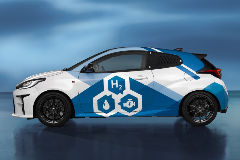 Toyota GR Yaris mit Wasserstoff