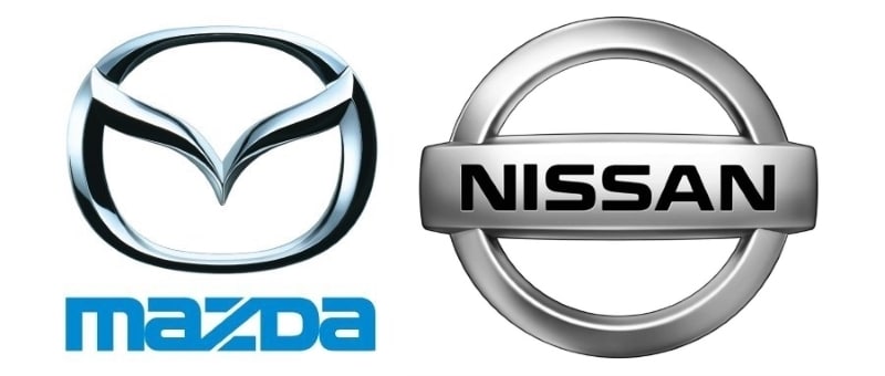 Mazda-Logo | Nissan-Logo