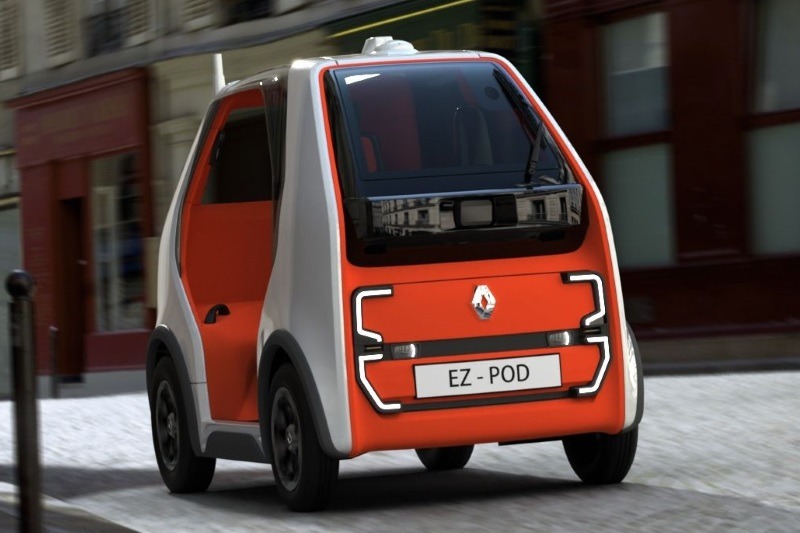 Renault EZ-POD: Mikromobil für den Stadtverkehr