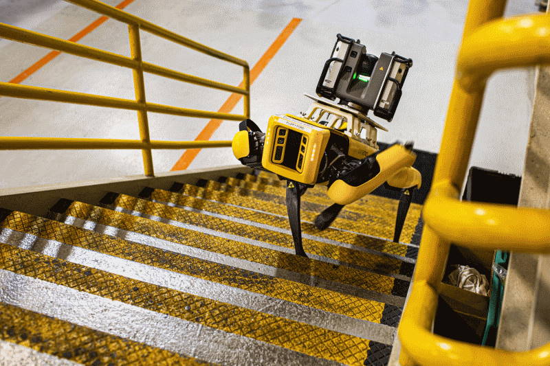 Ford experimentiert mit vierbeinigen Robotern für den Einsatz in schwer zugänglichen Fabrikbereichen