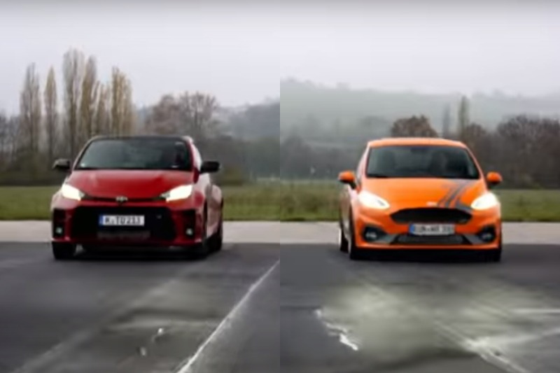 Toyota-GR-Yaris vs. Ford Fiesta ST Wolf Racing