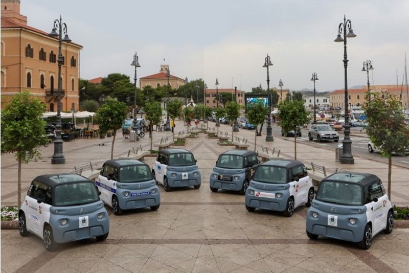 Citroën fördert Elektromobilität auf der italienischen Insel La Maddalena