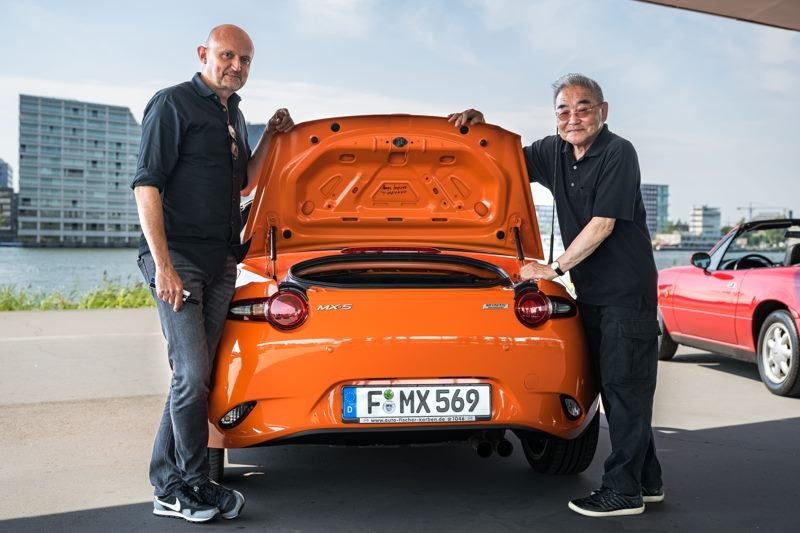 Jo Stenuit und Tom Matano, Mazda-Designer