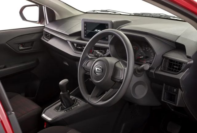 Überarbeitung des Daihatsu AYLA in Indonesien