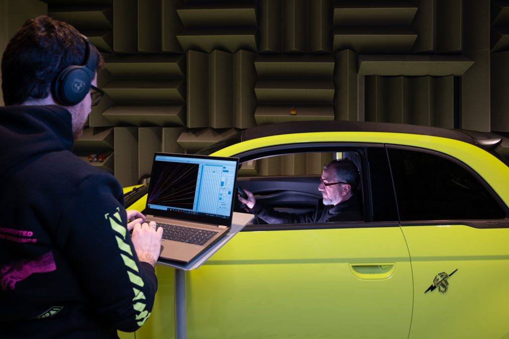 Abarth 500e: Mehr als 6.000 Std. für Sounddesign