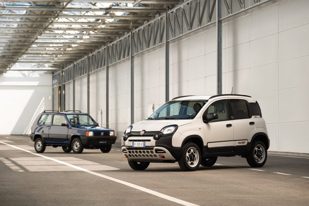 Sondermodell zum 40. Geburtstag des Fiat Panda mit Allradantrieb