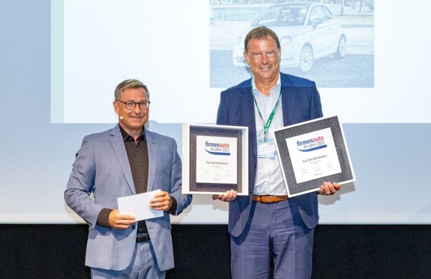 Fiat 500 gewinnt gleich mehrere Kategorien bei der Wahl zum „Firmenauto des Jahres“