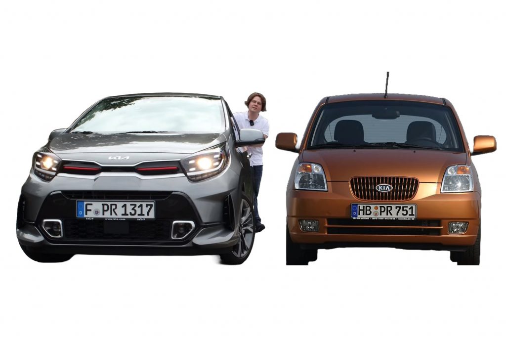 Video: Kia Picanto 2023 vs. 2004 | AUTOMMYBIL