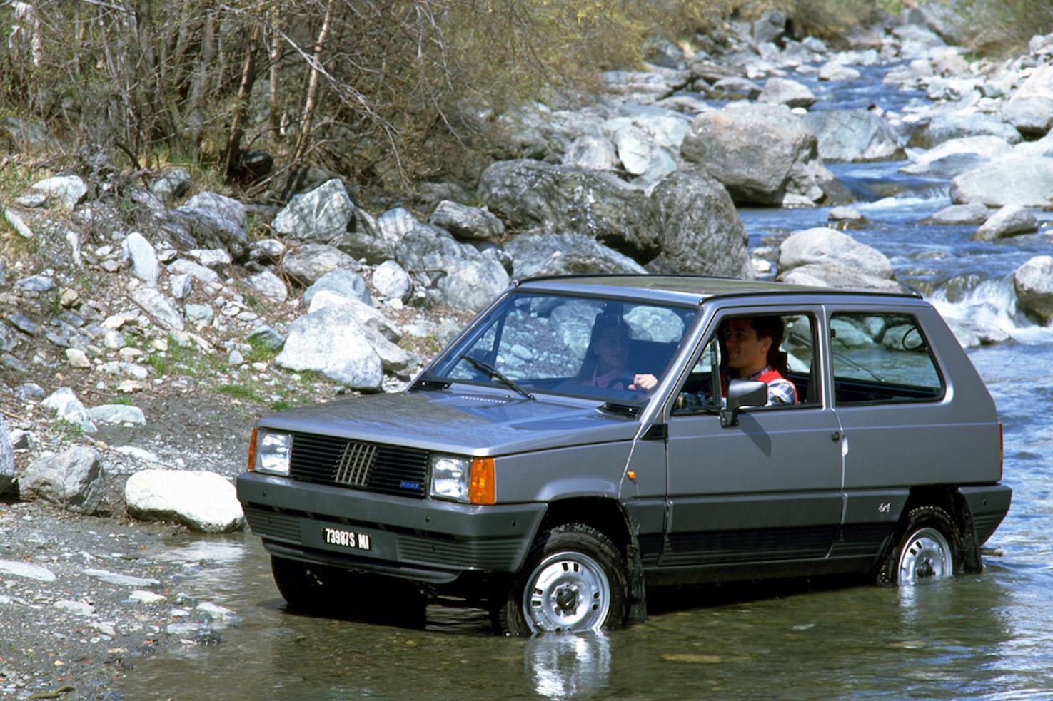 Limitiertes Sondermodell zum 40. Geburtstag des Fiat Panda mit  Allradantrieb, Fiat